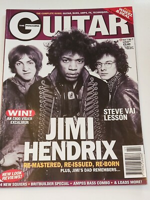 The Guitar Magazine May 1997 Vol 7 No 7 Jimi Hendrix / Steve Vai Lesson 