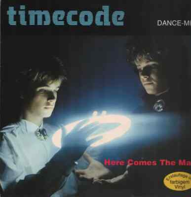 Timecode Here Comes The Man BLUE VINYL Vinyl Single 12inch Bellaphon