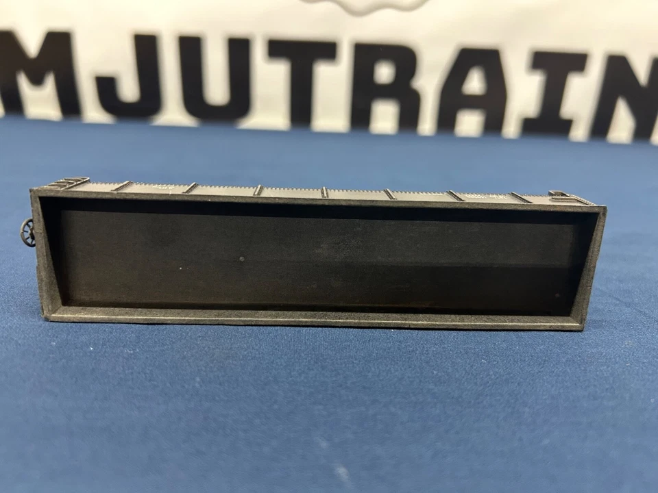 Life-Like HO Custom Undecorated Black 40’ Steel Gondola Car NO BOX - Image 4 of 4