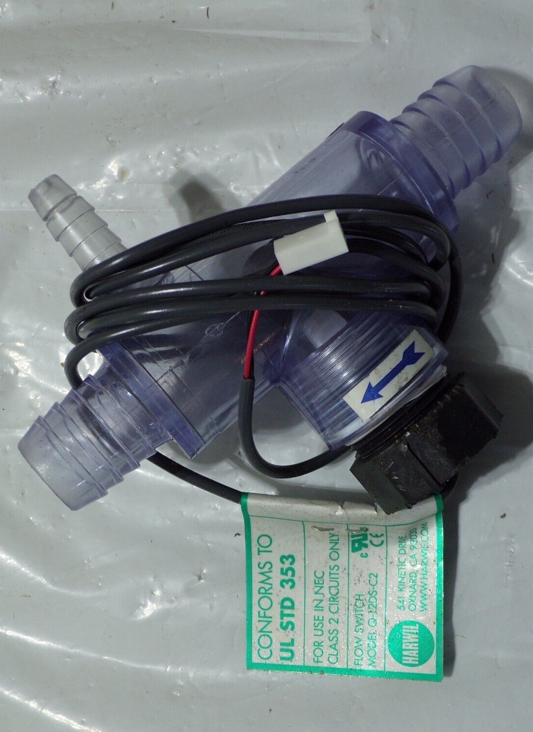Harwil Flow Switch for & Various Hot Tubs Q12dsc2 for