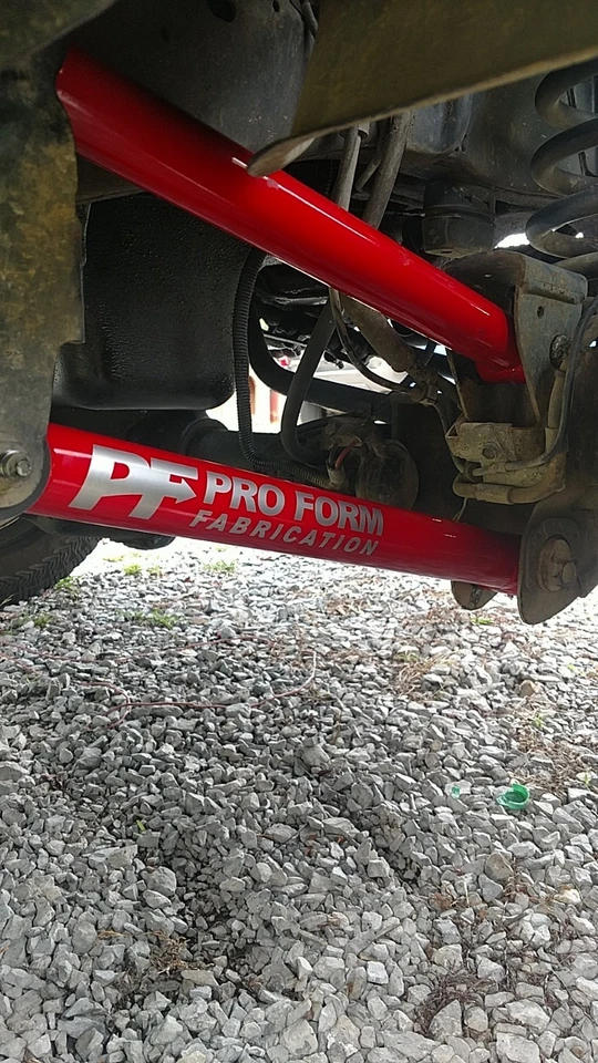 1994-1999 DODGE 2500/3500 BRAÇOS DE CONTROLE DE SUBSTITUIÇÃO DE ESTOQUE PESADO PRETO - Imagem 2 de 4