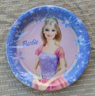 Barbie Paper Plates Hallmark Party Plates 8.75 in diameter Barbie's Celebration