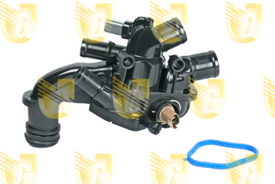 Flangia Termostato Unigom 341406, Compatibile Con Citroën, Fiat, Ford, Mini, Peugeot, Volvo, Febi Bilstein 36173