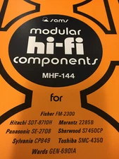 MHF-144 HI-FI SAMS MANUAL  FISHER HITACHI MARANTZ PANASONIC SHERWOOD SYLVAN  NOS