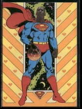 MICHAEL JORDAN 1989-90 SUPERMAN Comic Book Art CARD! ODDBALL, Chicago Bulls