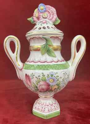 Masse Freres Vase Faience Paris Eimer Desvres Boulogne Am Meer 18è Fourmaintraux