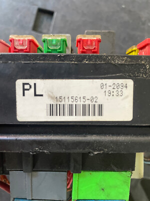 Chevrolet 15115615 for sale online | eBay