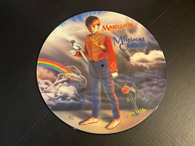 MARILLION MISPLACED CHILDHOOD 2 LP SET WITH PICTURE DISC GOLD