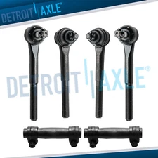 4WD Front Outer Inner Tie Rod End Adjusting Sleeves for Blazer K1500 Tahoe Yukon