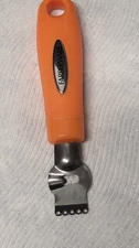 Farberware 5106850 Fresh Lemon Citrus Zester, Orange, Plastic. 1I