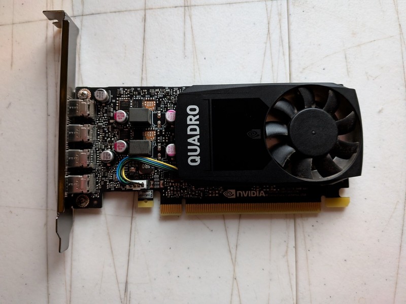 NVIDIA Quadro P1000 4GB GDDR5 Graphics Card