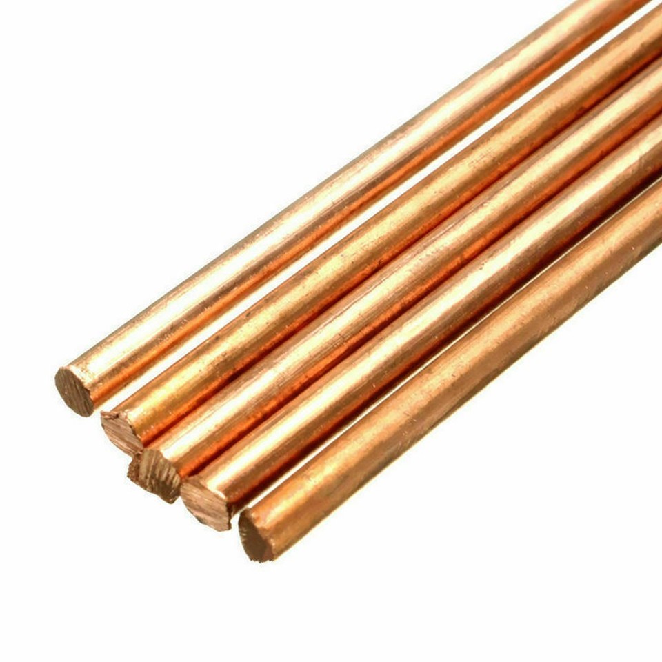 Industrial Copper Rod Brass Rod 100mm Length 4mm Diameter Copper Metal ...