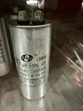 Senju CBB65 60µF Motor Run Capacitor 450V AC Non PCB