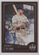 2018 Diamond Kings Photo Variation Brown Frame 27/49 Ty Cobb (Bat Vertical) 7fb