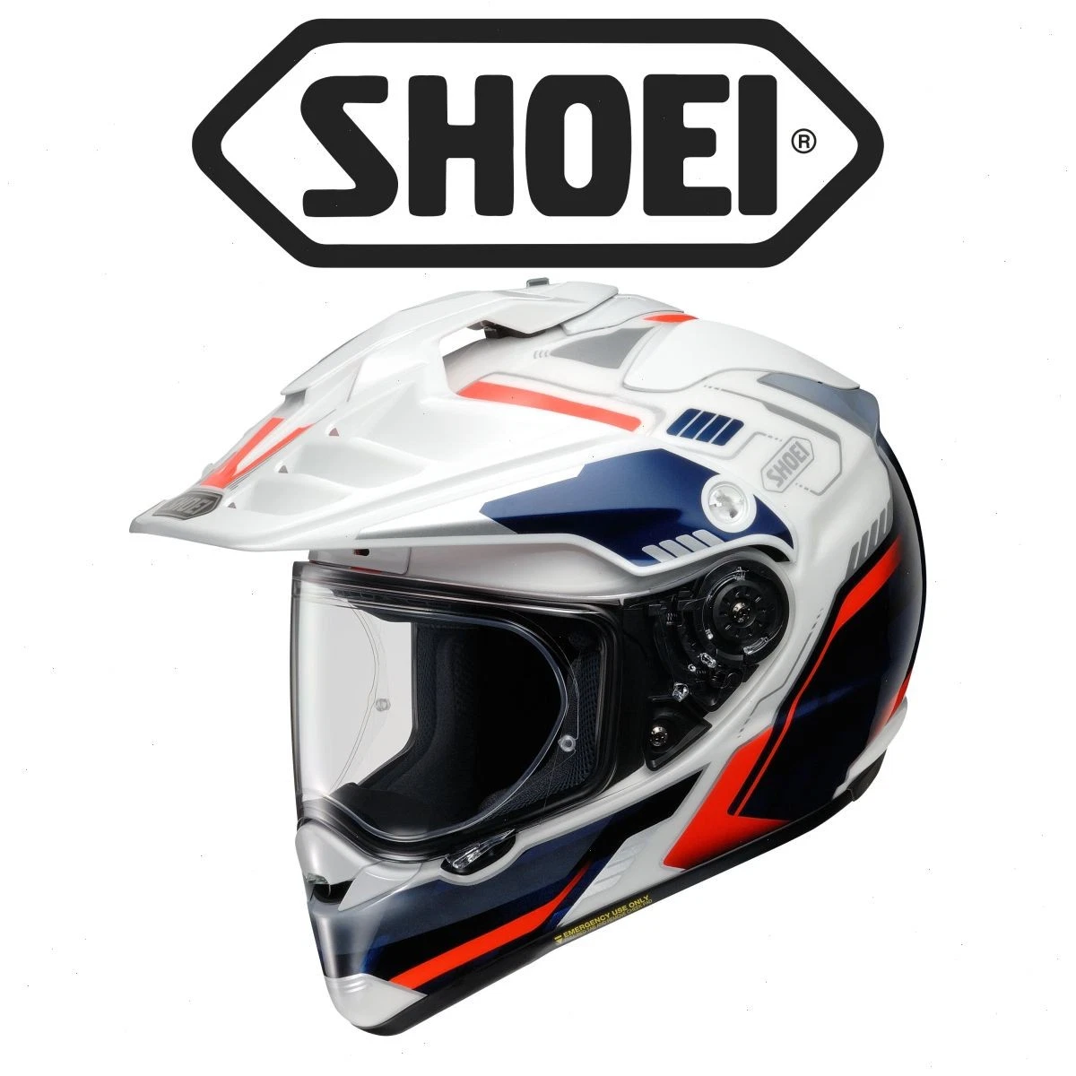 shoei dual sport helmet white red Hornet X2 Sovereign Adventure Motorcycle : Automotive 2 shield provides wider and taller vision and 3D injection Shoei NXR2 Nocturne TC4 helmet