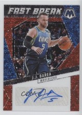 2024-25 Panini Mosaic Fast Break Red Prizm 23/49 JJ Barea #AFB-JJB Auto 0rd2