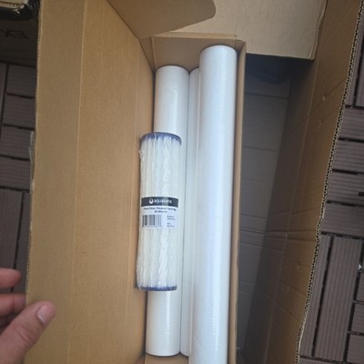 Aquasana pre and post filers for whole house water filtration