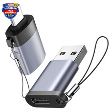 Adaptador USB a USB C, USB C macho a USB 3.0 hembra, paquete de 2