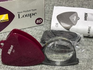 【MINT】Nikon New Pocket-Type Loupe 8D from Japan 00071