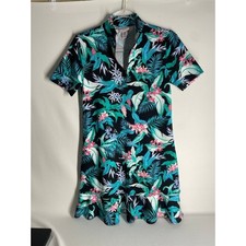 Tommy Bahama Women  s Racquet And Paddle Tennis Golf Dress Floral Size Small