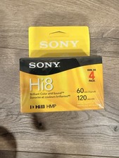 Sony Hi8 Digital 8 Video Cassette Tapes 120 Minutes Brand New Pack Of 2