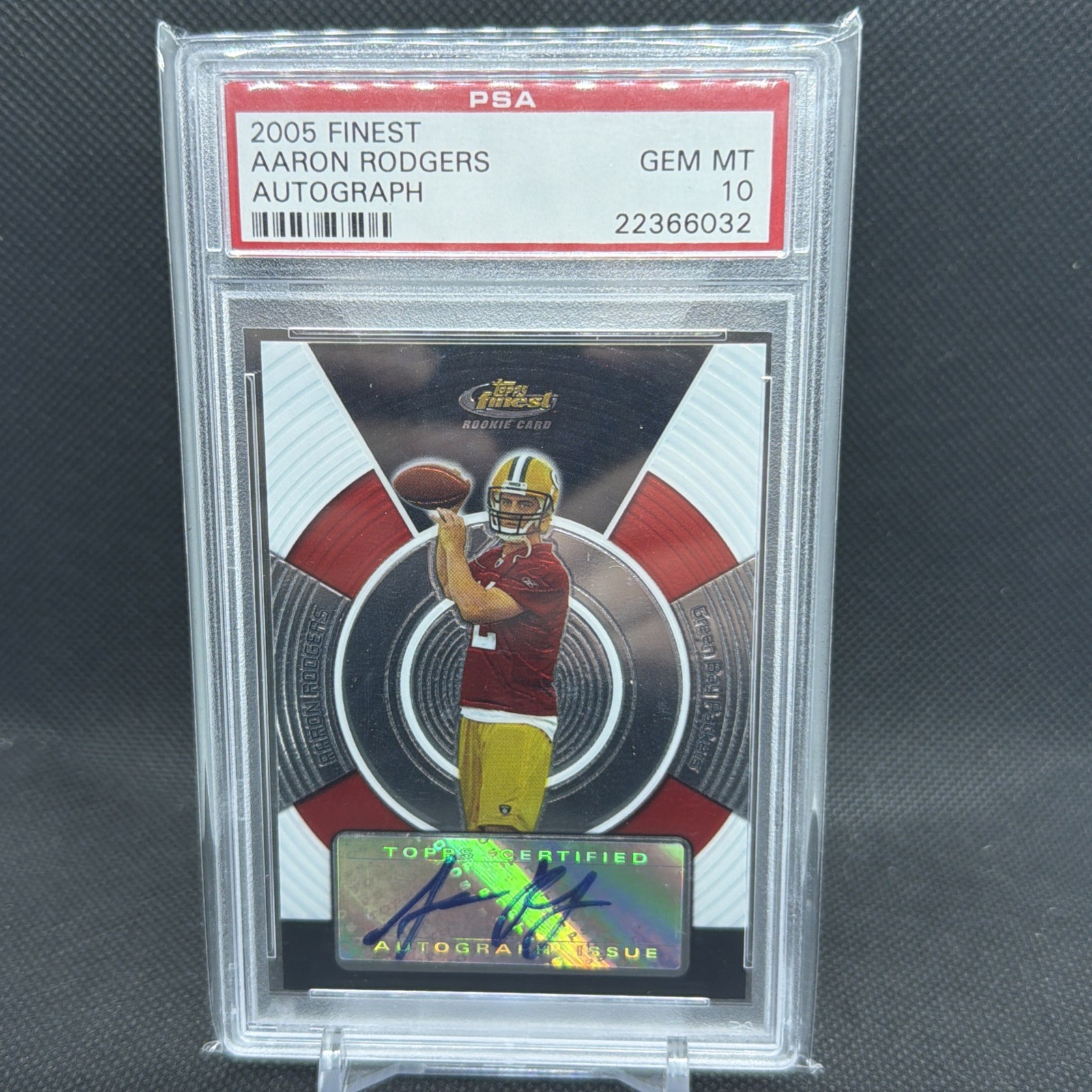 Aaron Rodgers Finest # Autograph