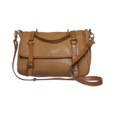 Massimo Dutti, Umhängetasche, Damen, Braun, Einfarbig, 28, 10, 19 cm #f08 - Bild 1 von 4