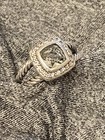 💍 David Yurman Albion Ring 🌿 Prasiolite + Diamonds ✨ Size 8.25 - Retails $795 — photo 2