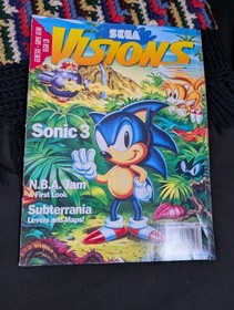 Vtg Lot Of 5 Sega Visions Magazines From 1991 Sonic Eternal Champions Genesis