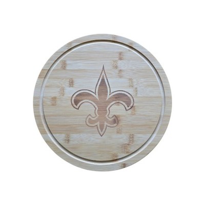 NEW New Orleans Saints 13'' Team Bamboo Lazy Susan The Memory Company NIB