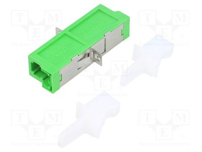 E2000/APC Steckverbinder: Lichtleiter Wege: 1 Buchse,Verbinder