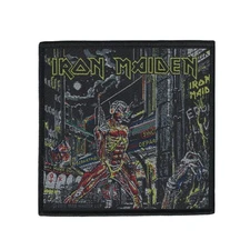 Iron Maiden Somewhere in Time Battle Jacket Sew On Woven Patch - OFFICIAL 22-25