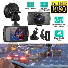 1080P Full HD Dash Cam Car DVR Camera 90 Wide Angle Night Vision Loop Recording