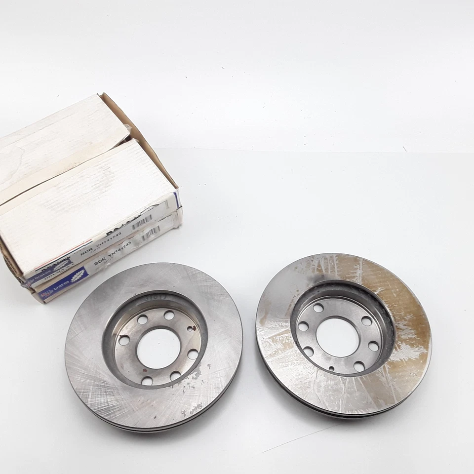 Rotores de freno de disco delanteros para Chevrolet Spark 2011 2012 2013-2015, Chevy 1994-2012 Foto 3 de 4