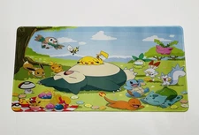 Pikachu, Eevee & More Starter Pokemon TCG Playmat & Office Mousepad | 23” x 12”