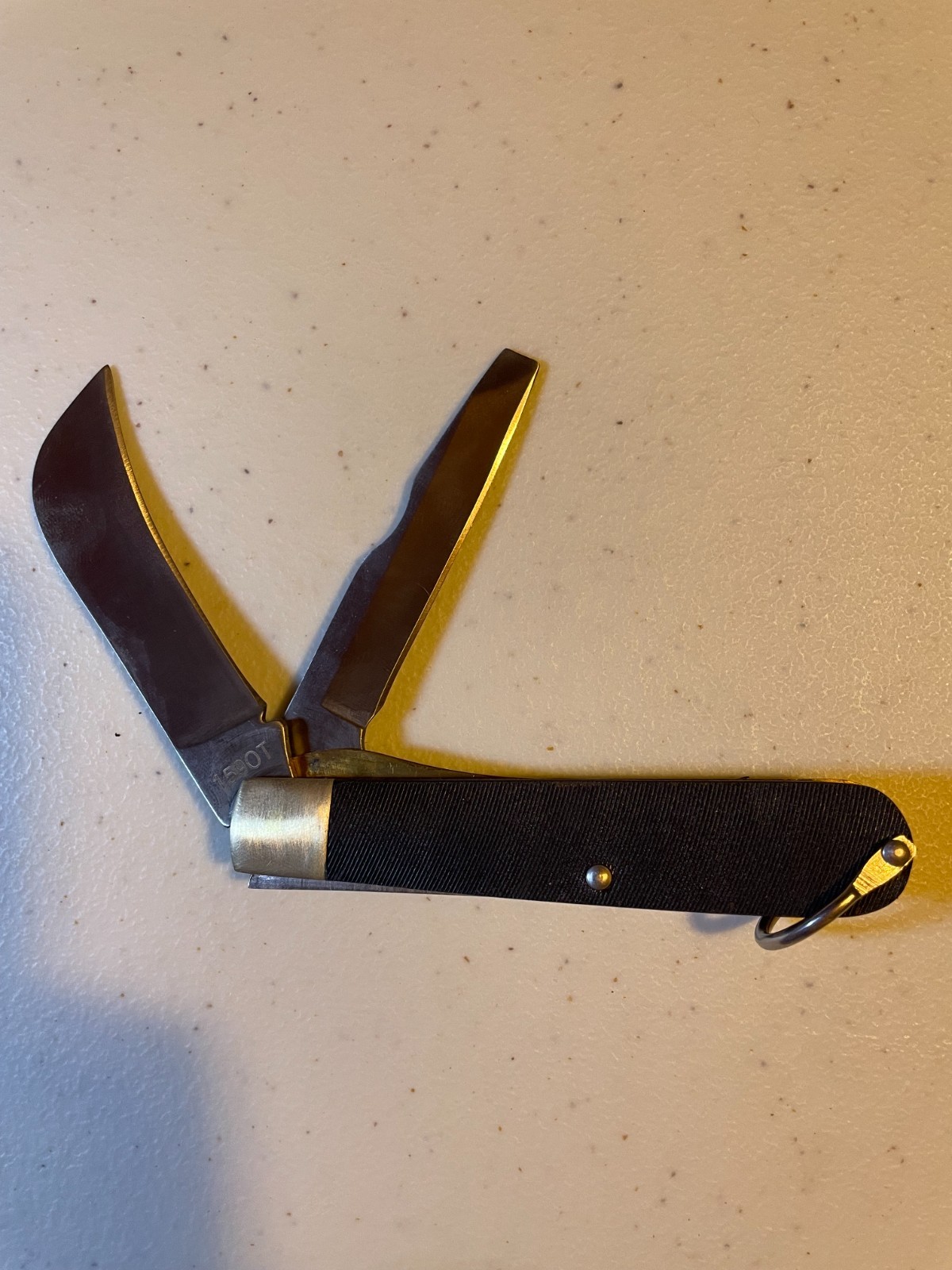 Schrade Old Timer 159OT Electrician's Knife Sawcut Handle with Shackle