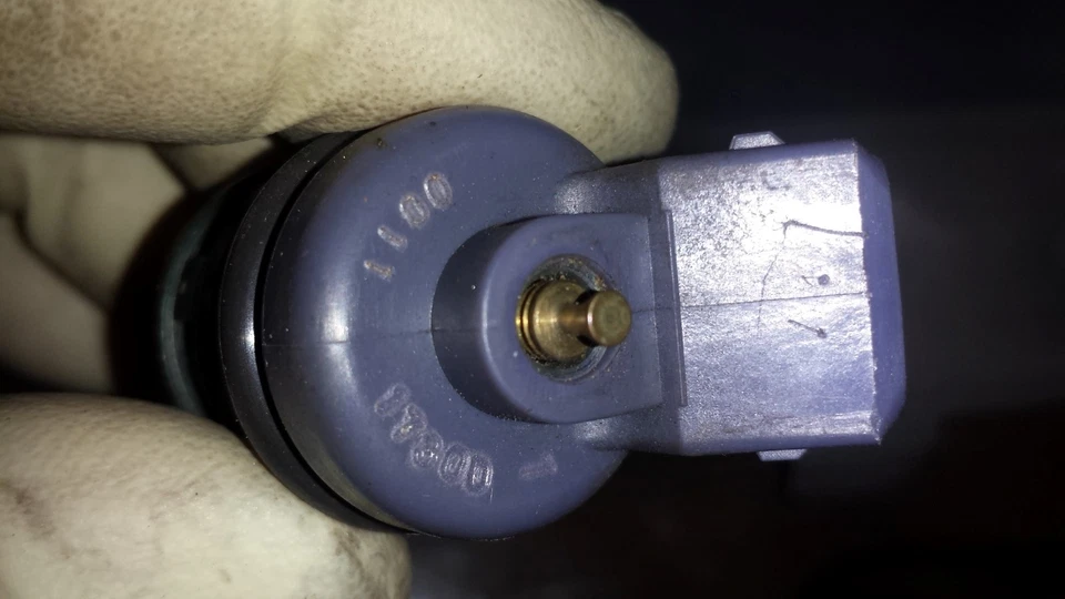 Inyector genuino NISMO 555cc techo púrpura NISSAN Z32 88-94 300ZX doble turbo Foto 2 de 4