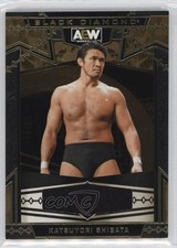 2024 Upper Deck Black Diamond AEW Gold Shirt Relics 16/25 Katsuyori Shibata 0fo5