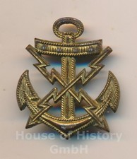 148538, Kriegsmarine Schulterklappenauflage ANKER MIT BLITZEN, Fernschreiber