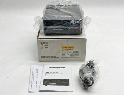 B&K Precision 1900-220V 1-16V 60A Switching DC Power Supply 220VAC EU Plug NEW
