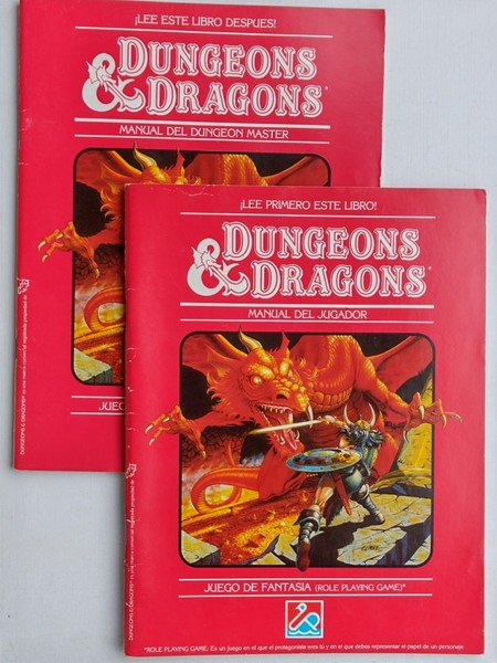 Dungeons & Dragons – 2 volúmenes originales Dalmau (1985, 1ª edición en España)