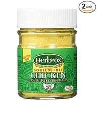Herb Ox Granulated Chicken Bouillon, 4oz Jar, Exp 8/28 - Brand New