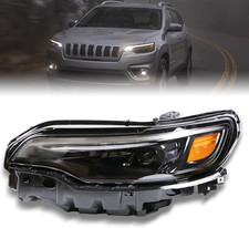 Headlights Assembly Compatible with Jeep Cherokee Xenon 2019-2022 Headlight Fron