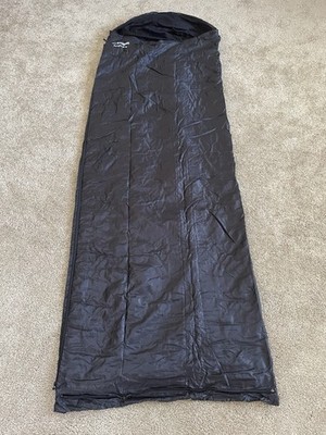Snugpak Black Sleeping Bag Adult Unisex 3-Season 1-Person Pre-Owned