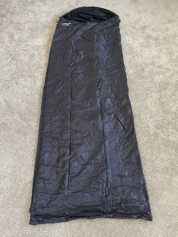 Snugpak Black Sleeping Bag Adult Unisex 3-Season 1-Person Pre-Owned
