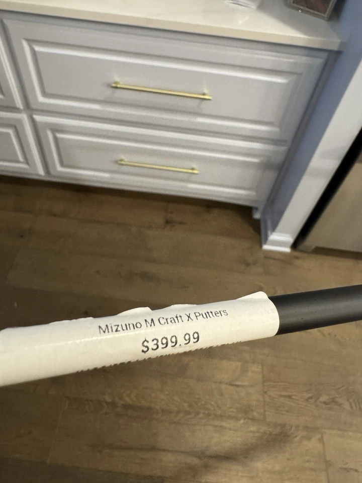 Mizuno M Craft X B5 Black Mallet 2025 Putter Mizuno Grip 35” W/Head Cover - Image 4 of 4