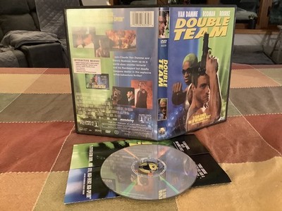 Double Team Used DVD 1997 Van Damme Dennis Rodman Action Flick Free USA Ship