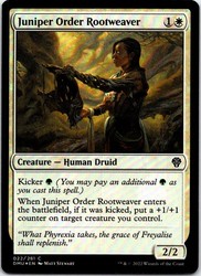 Juniper Order Rootweaver 022/281 Foil Dominaria United