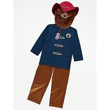 Paddington Bear Fancy Dress Costume 5-6 years (child heigh 110-115cm)