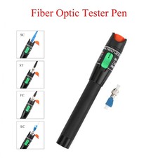10/30/50KM Fiber Optic Visual Fault Locator Cable Tester with Adapter,Red Light